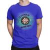Classic Funny 100 Cotton Tshirt Darts Dartboard Tees Tops For Unisex