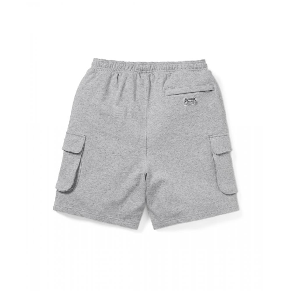 Thisisneverthat Cargo Sweatshort Heather Grey
