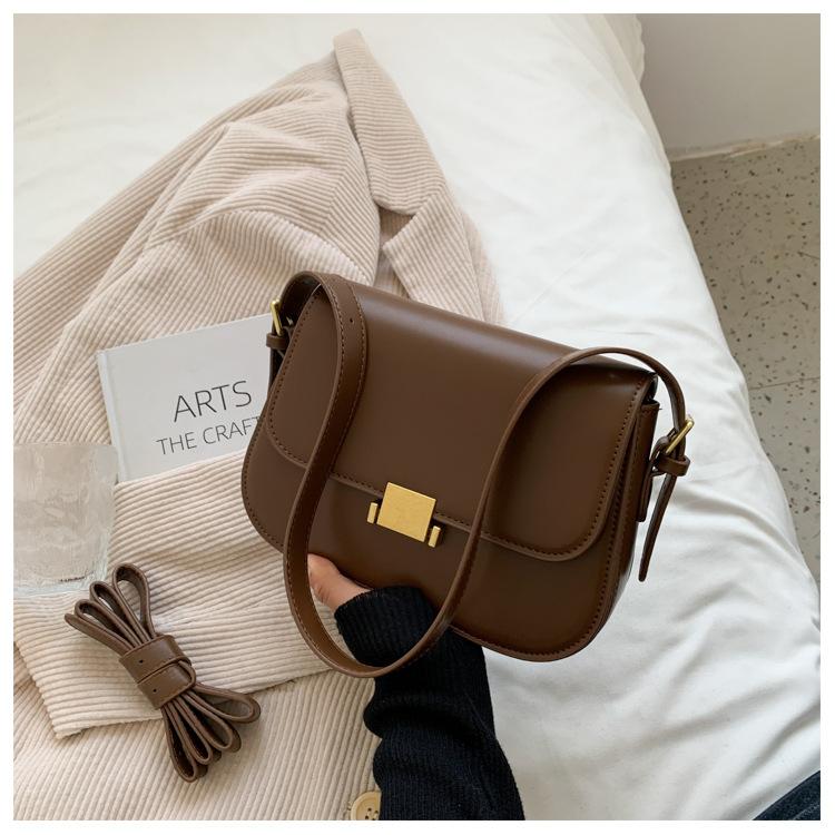 Popular Retro Small Bag Women's 2025 New Fashion Shoulder Bag Summer Popular Crossbody Bag Small Square Bag