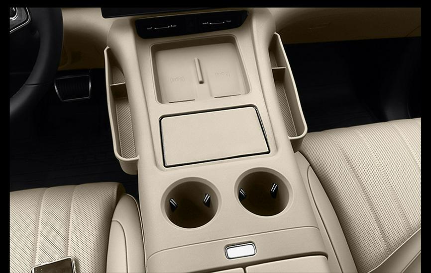 Compatible Wireless Charging Non-slip Silicone Pad & Storage for Huawei AITO M8/M7 Center Console.