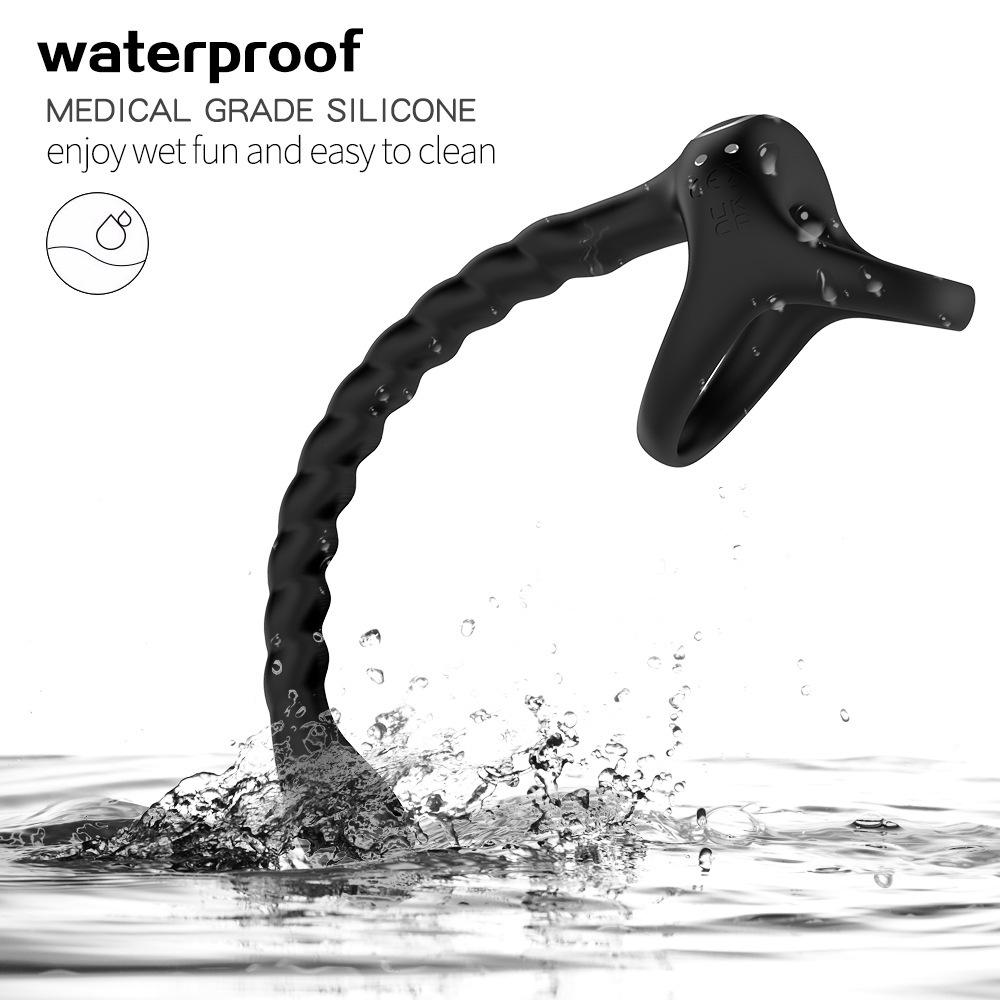 Johnson Gen 2 Anneau vibrant télécommandé et plug anal pour hommes et femmes