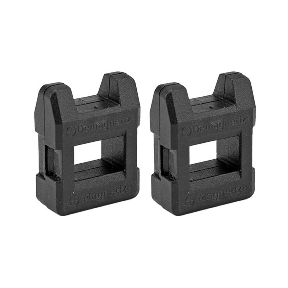 

Magnetizer Blue For Screwdrivers Or Steel Tools Gray Plastic Red 28*35 Mm чорний