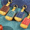Applicable To Volkswagen Key Bag Passat Golf Handmade New Cross-border Leather Car Key Cover