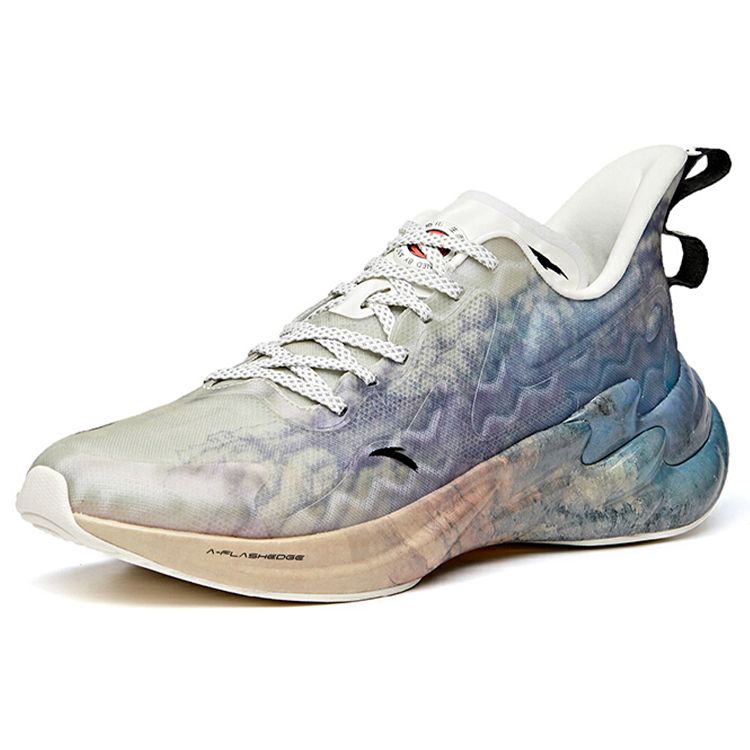 Anta Star Series Starry Comfort Versatile Shock Absorption Low-Top Running Shoes Men sneaker Purple 112035528A-3