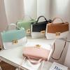 Guangzhou Women's Small Bag Summer New Product Trend Single Shoulder Oblique Span Contrasting Color Personalized Small Square Bag