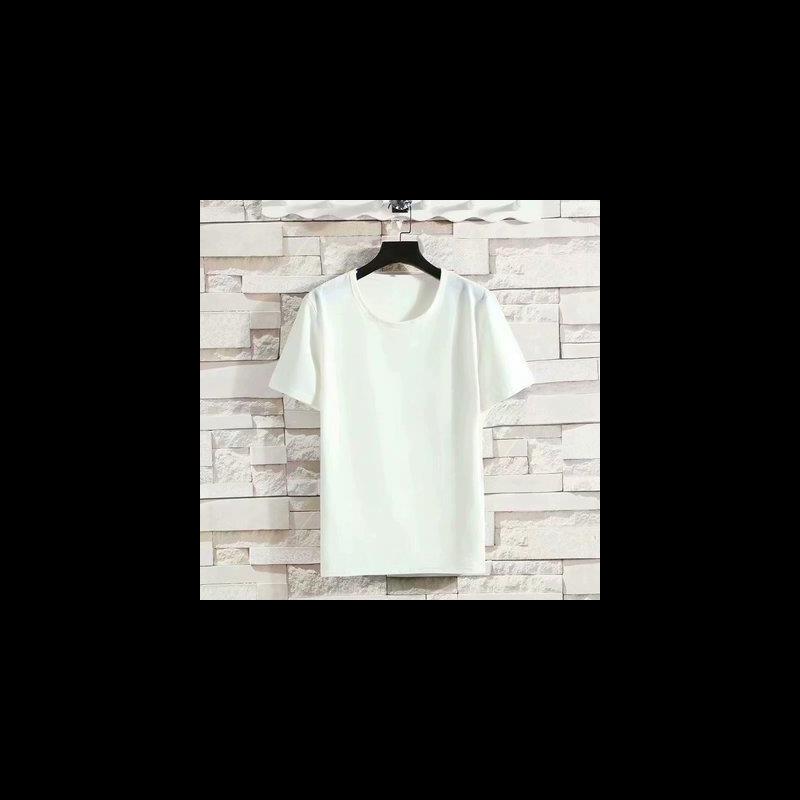 

Мужская футболка с V-образным вырезом и коротким рукавом из ледяного шелка в полоску - Летняя защита от солнца, Тонкая и модная XL