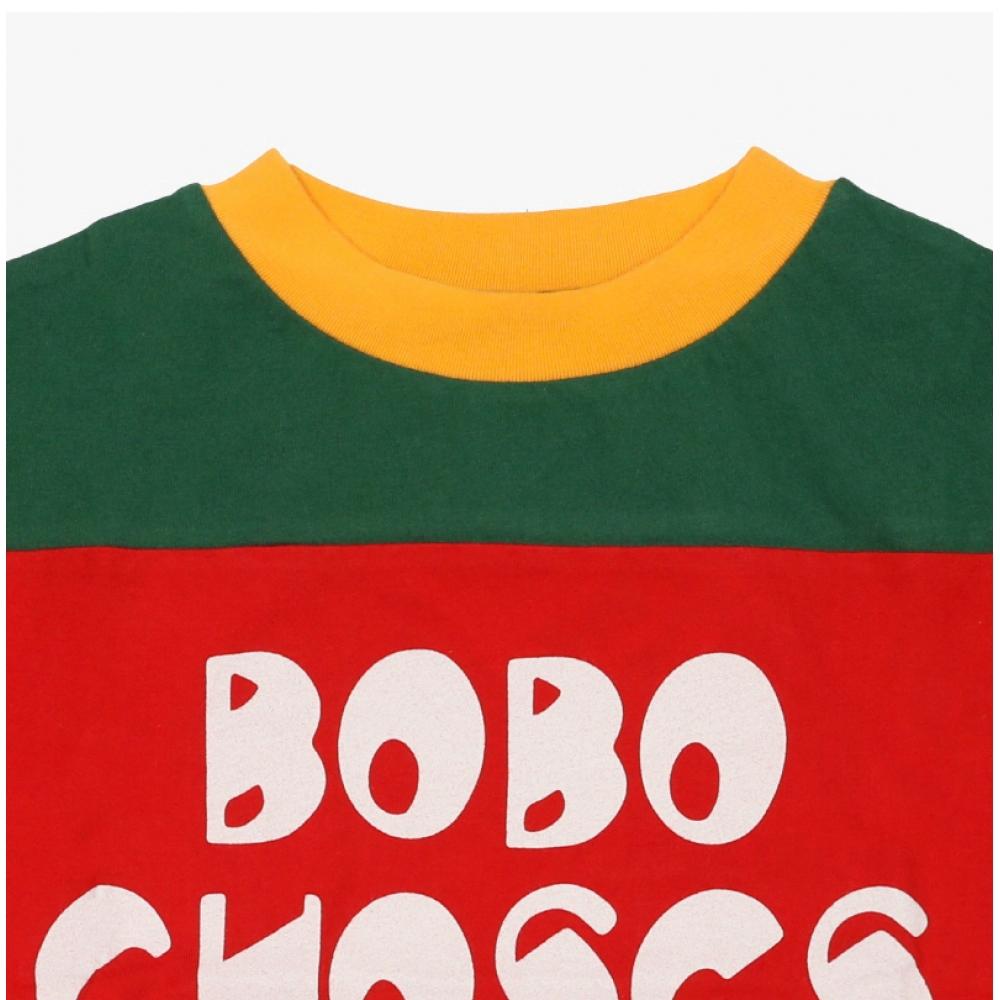 Bobo Choses Kids Color Block T shirT B225ac133