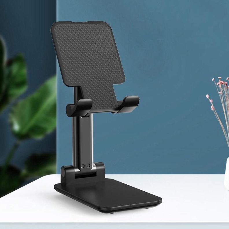Desktop Mobile Phone Holder Stand for IPhone IPad, Adjustable Tablet Foldable Table Cell Phone Desk Stand Holder, 1 Piece