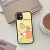 Cute Bear Phone Case For IPhone 16 15 14 13 12 11 Pro Max 7 8 6 6s Plus Matte Cover