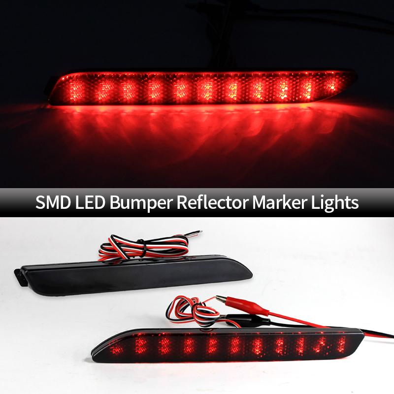 2PCS LED Rear Bumper Brake Light For Toyota RAV4 2019-2020 Camry 2006-2014 Verso (UK) 2010-2015 Harrier 1999-2003 Light Assembly