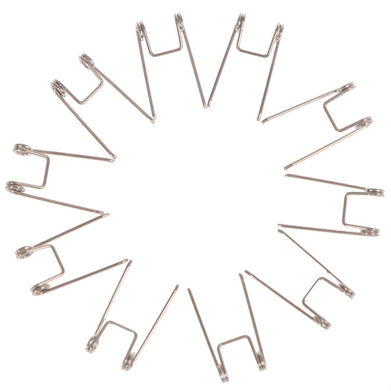 10Pcs Hair Clipper Replacement Spring Fit T- Detailer Clipper For 8081/8171