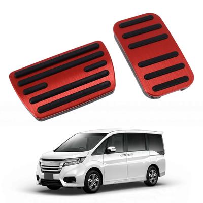 KRAFTSTOFFHAUBE Honda RP Serie Kompatibel mit Modellen ab April 2015 Bremse Beschleuniger Pedal Aluminium Gestreift Einfach Kein Werkzeug Innenraum Custom Stepwgn/Spada -