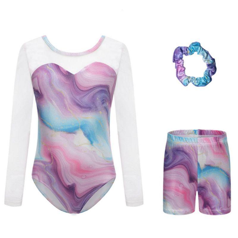 5-12 Years Girls' Gymnastics Leotard Dancerwear