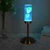 Desk Lamp Preserved Flower Acrylic Light Creative Ambient LED Night Lamp with Eternal Rose Lavender Design