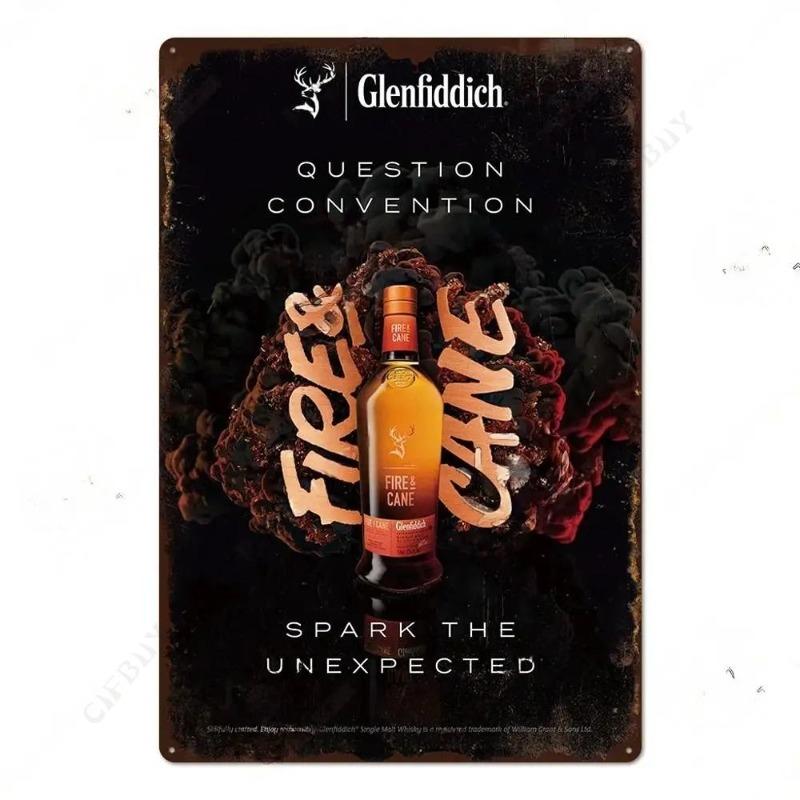 Bar Decor Metal Posters, Wall Sign Plaques 20x30cm