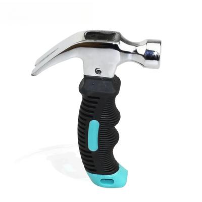 6 Inch Mini Claw Hammer TPR Handle Woodworking Hammer Tools Brand Stainless Steel Hammer