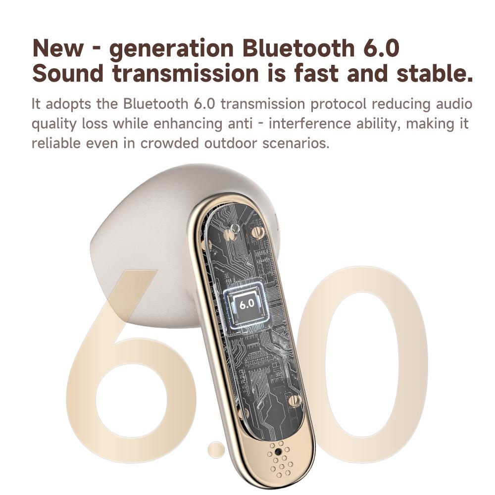 (can charge phone)LED Wireless Earphones Surround Sound Bluetooth 6.0 Headphones Touch Control Earbuds Gamer Headsets in HD Mic