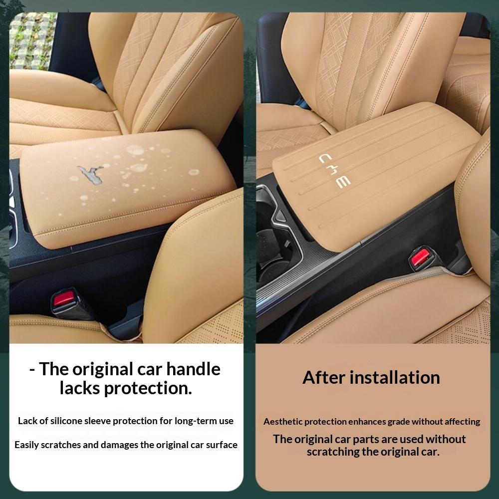 Adatto per BYD Song L DM-i Copertura Bracciolo in Silicone Cuscino Bracciolo Console Centrale Modifica Auto