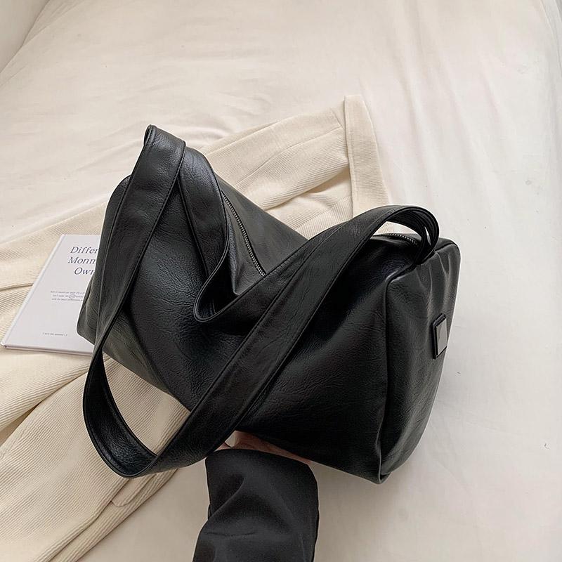 Casual Soft Leather Large Capacity Women Pack Popular All-Matched Crossbody Bag Fashion Single Shoulder Bags For Travel