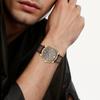 CITIZEN Ecology Drive Collection Light Powered Quartz Movement Genuine Leather Strap Watch BM7523-12X
