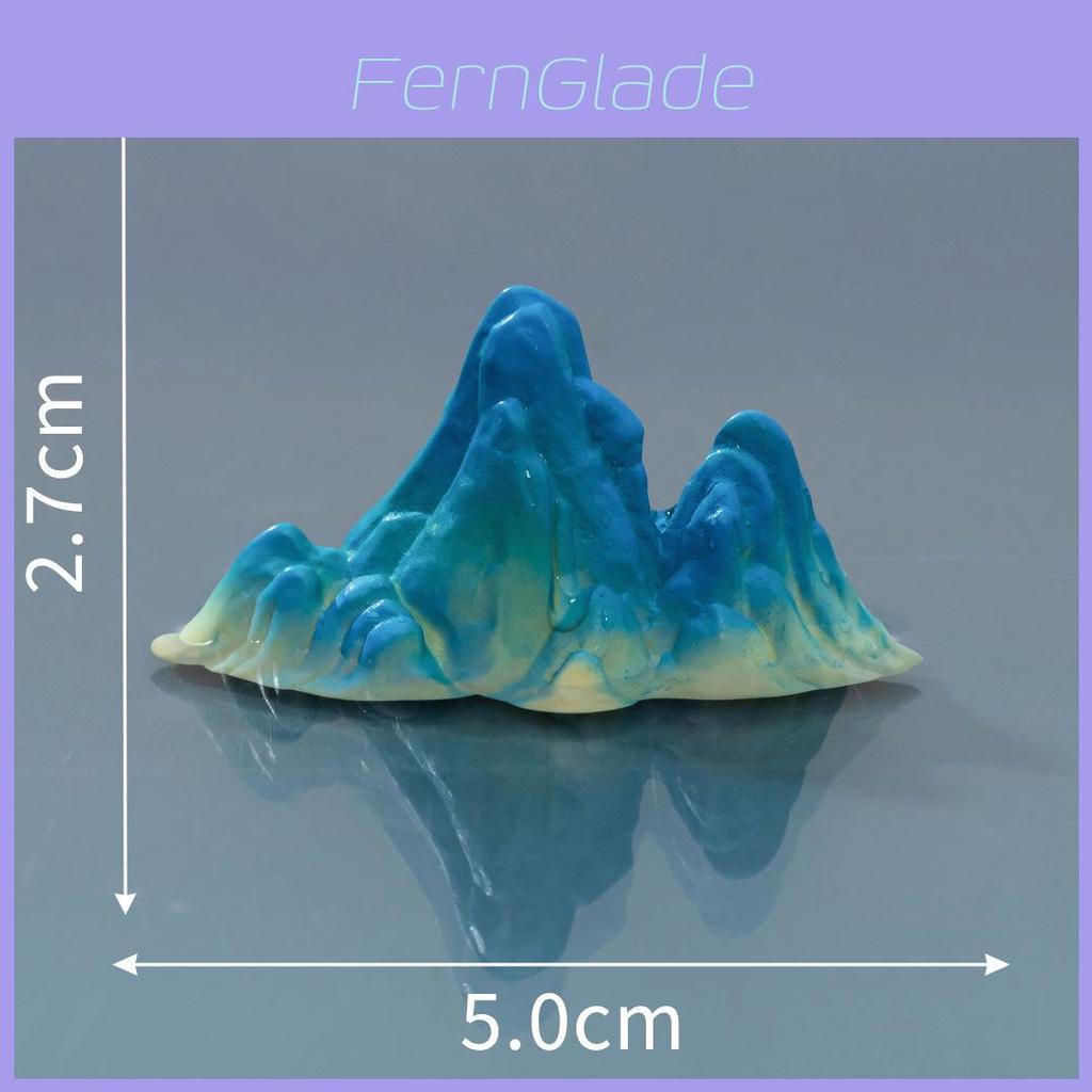 Resin Chinese Garden Pavilion Decor With Diy Landscape Accessories For Home And Office