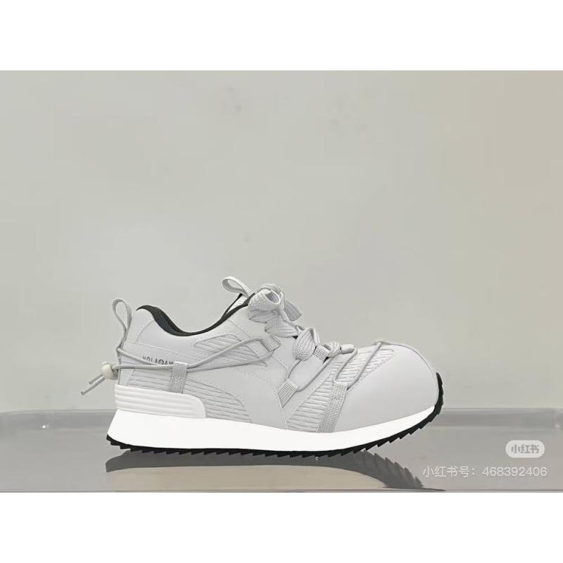 Sports Forrest Gump Shoes Women's 2025 Spring New Casual Versatile Lightweight Non-slip Lace-up Breathable German Training Single Shoes