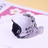 Bravery Helmet Keychain Pendant - Baishatun Mazu Festival Souvenir