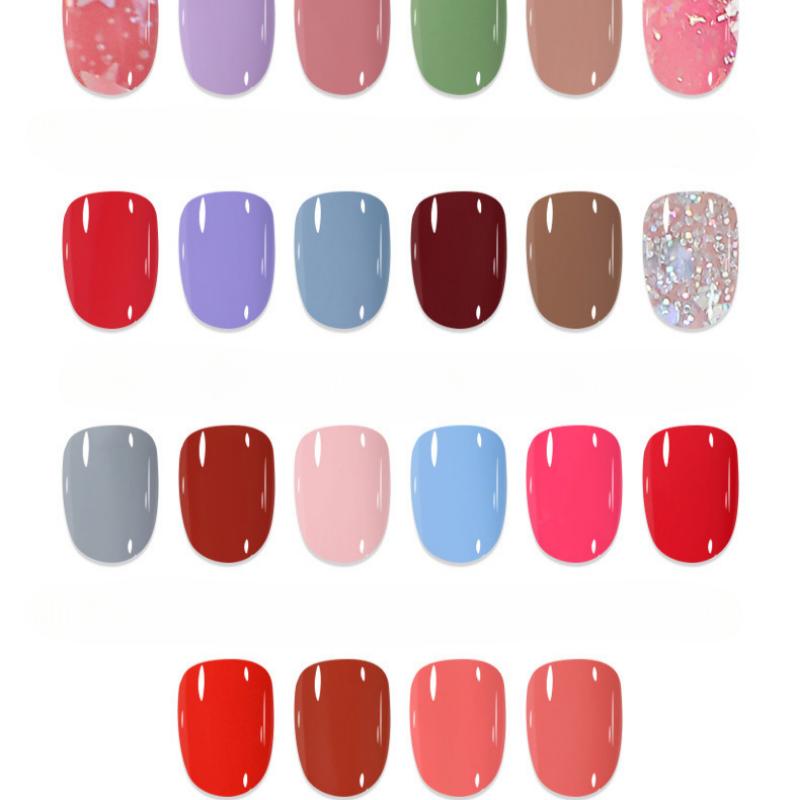 Whitening and Tearable Water-based Nail Polish, Odorless, No-bake, Quick-drying, Transparent, Peelable Nail Polish