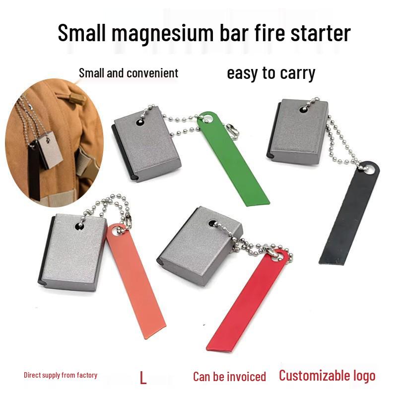 Magnesium Flint Survival Tool: Waterproof, Multi-functional, Essential for Outdoor Adventures