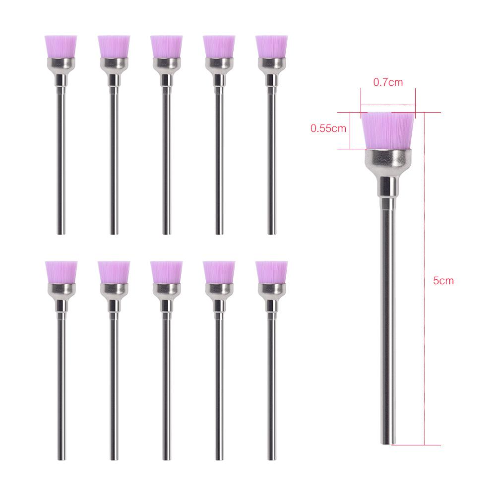 10 pezzi/s Punte per Fresa per Unghie Diamantate Fresa Pulisci Cuticole per Manicure Pedicure Frese Elettriche Punte Accessorio per Unghie