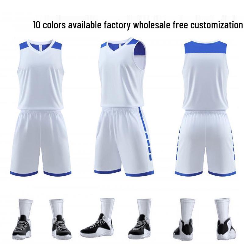 Speedy Quick-Drying Breathable Basketball Uniform Set for Men's Training & Competitions