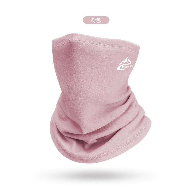 Neck Scarf Windproof Dust-proof Solid Anti-slip Color Elastic Unisex Soft Breathable EMA