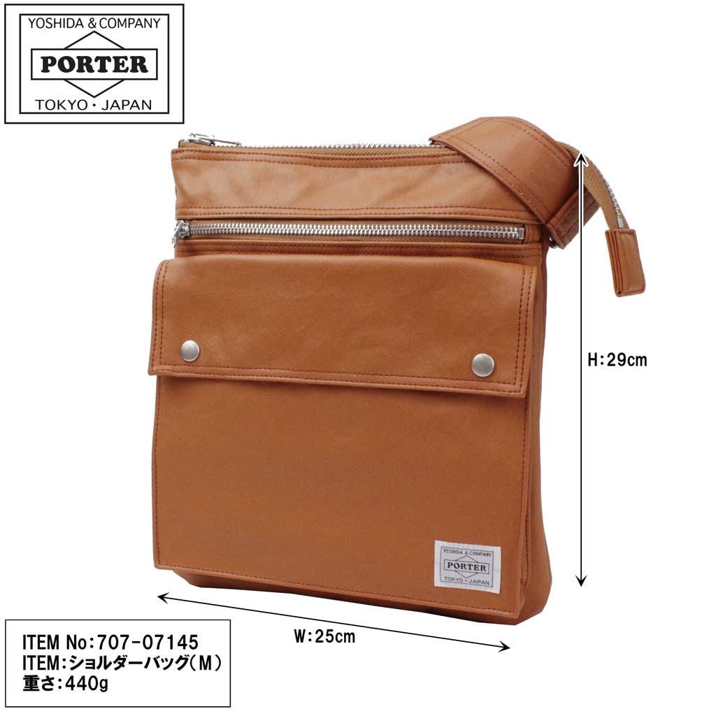 Porter Freestyle Vertical Shoulder M (Camel) 707-07145