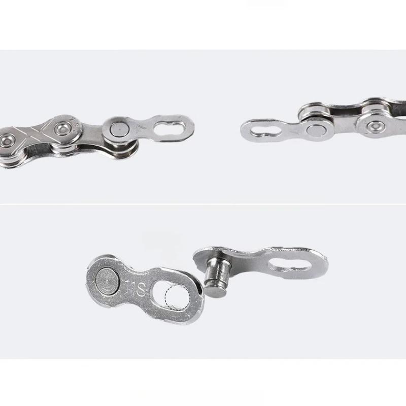 Bicycle Chain Missing Link Bicycle Parts Mountain Bike Chain Magic Buckle Single Speed Chain Quick Release 8S/9/10/11/12 Speed