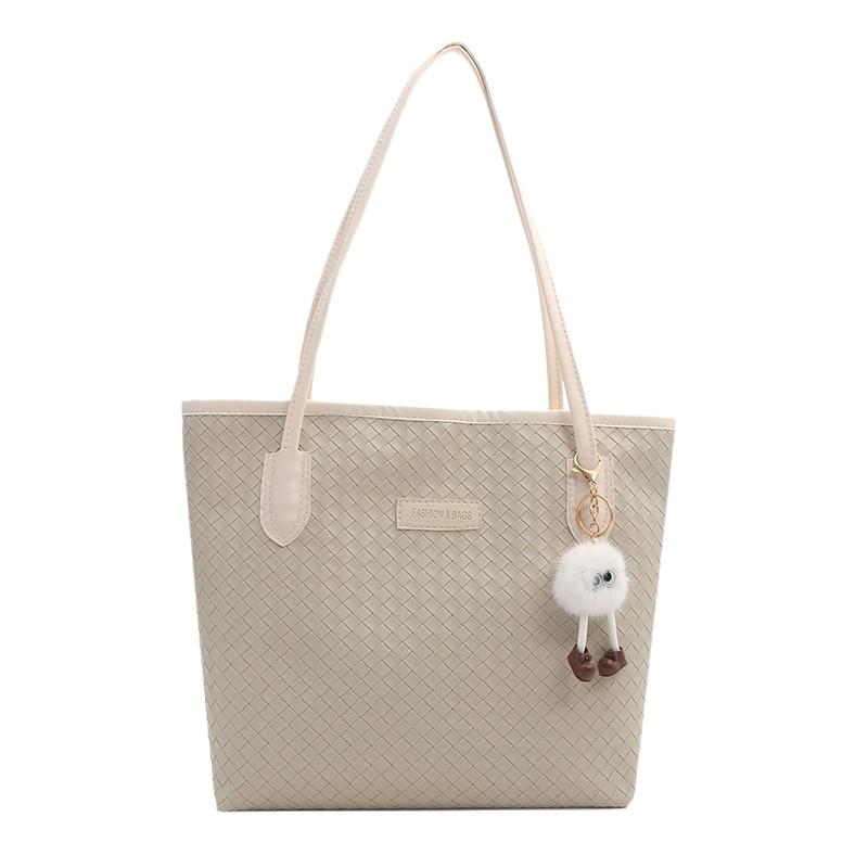 Women's Large Capacity Checkered Shoulder Tote Bag 2025 - Small, Stylish, Hot Selling Commute Bag