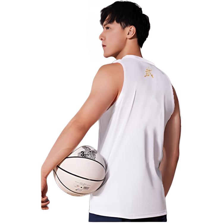 Li Ning Tank Top Unisex White Gold LWTU014-1