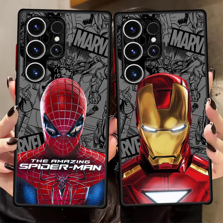 Marvels Spider-Man Groot Case for Samsung Galaxy S26 S24 Plus Note 20 10+ S21 S23 FE S20 S25 Ultra S22 Funda Phone Cover