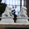 Löwenstatue Feng Statuen Shui Foo Wachhunde Mini Steinlöwe Dekor Chinesischer Stil Löwenstatue Desktop Feng Shui Schmuck