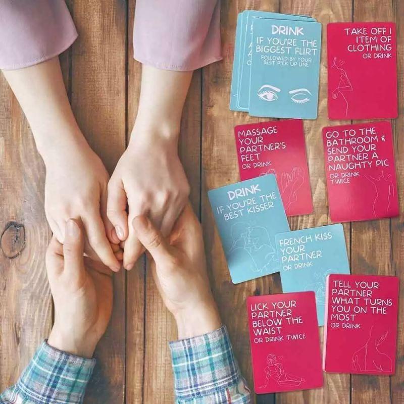 A Year Of Sex All-english Crazy Couples Game Cards Bedroom Flirting Excitement