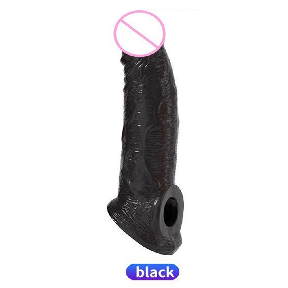 Erotic Sexy 4 Culori Realist Extensor Mânecă Penis Mânecă Cock Mărire Penis Întârziere Ejaculare Prezervativ Reutilizabil Jucării Sexuale pentru Bărbați