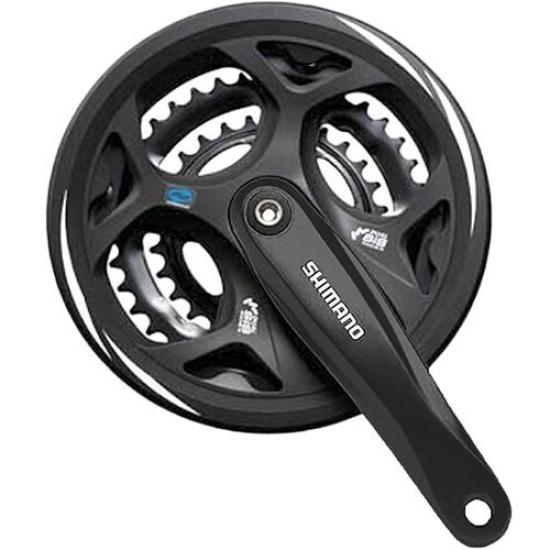 

SHIMANO Передняя звездочка черная 42/32/22T 524-00252/FC-M311 чёрный