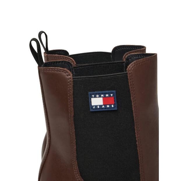 Ankle Boots Tommy Jeans Tjw EN0EN02831 Brown
