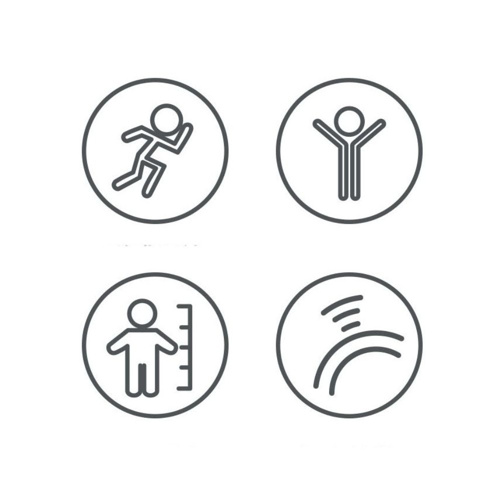 Fun Touch Up Device Height Touch Training Counting Exercise Patting Toys Children's Exercise