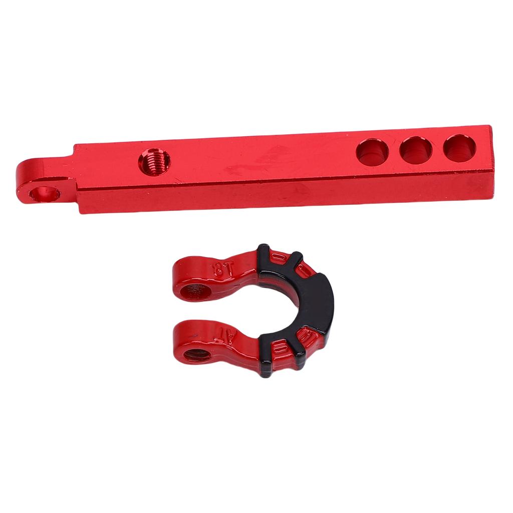 RC Trailer Hitch Tow Hook Alloy Metal RC Trailer Hitch Tow Hook Kit for 1Celsius8 1Celsius10 Scale Crawler