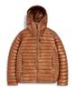 Minimalproject Silent See-Through Hooded Lightweight Down Jacket Mpj112 [Orange]