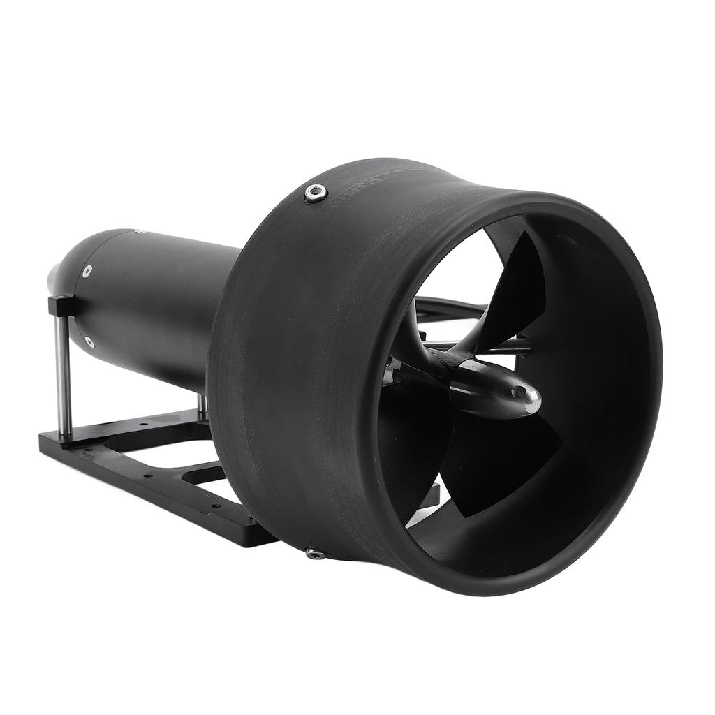 Thruster Waterproof Brushless Fully Sealed CNC Processing with Nylon Deflector Cover Underwater Thruster for Boat CW