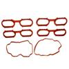 6pcs/set Engine Intake Manifold Cover Crankcase Vent Valve Gasket for BMW X5 AWD E53 4.4i 11617508541 11611433328 11611729727