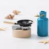 4Pcs/Set 1/12 Dollhouse Miniature Kitchen Toys Alloy Gas Stove Tank Utensils Tool Miniature Food Girls Toys for Children