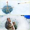 Liliful Ice Fishing Tip Ups with Tackle and , Wood Ice Fishing Equipment