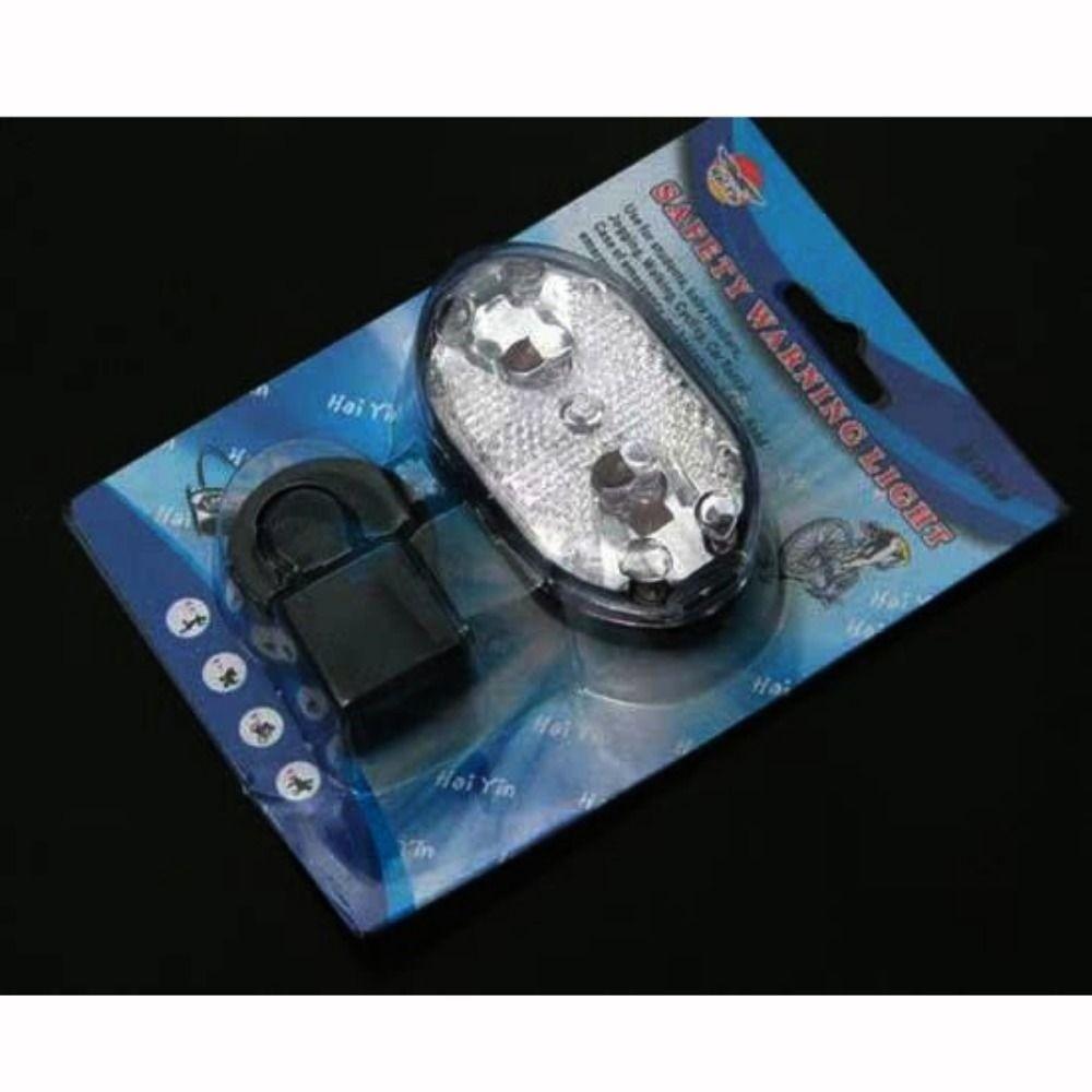 2 Colors Electric Bike Bicycle Taillights  For Bicycle Battery Power Cycling Accessory